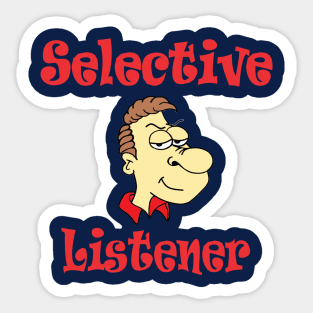 Selective Listener Sticker